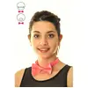 Image de Noeud papillon rose fluo adulte FETE-33310