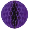 Image de Boule alvéolée Violet 30 cm FETE-50228L
