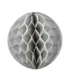 Image de Boule alvéolée grise 30 cm FETE-50225L