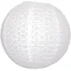 Image de Lanterne Dentelle blanche 35 cm taille M FETE-5021M