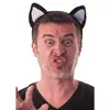 Image de Serre-tête chat velours FETE-33371