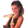 Image de Collier de perles, Orange FETE-86231