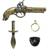 Image de Set de 4 accessoires de pirate FETE-333128