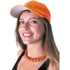 Image de Collier de perles néon orange FETE-333150