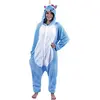 Image de Kigurumi Pyjamas ou Déguisement Unisexe Adulte Licorne bleue FETE-862300