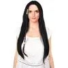 Image de Perruque hippie noire avec perles FETE-86296