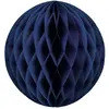Image de Boule alvéolée bleu marine 20 cm FETE-502220M