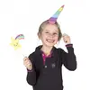 Image de Sachet de 8 accessoires Photo Party photobooth sur tige Licorne FETE-812522