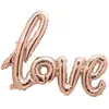 Image de Ballon mylar Love 73 cm Rose Gold FETE-333662
