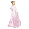 Image de Cape de princesse satin rose pastel enfant FETE-90874