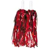 Image de Lot de 2 Pompons Eco (par 2), métallisé Rouge 90424PPRO