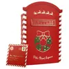 Image de Grande Boite aux Lettres Père Noël en carton 29cm (+ 2 lettres) 913503PPRO