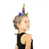 Image de Serre-tête licorne enfant multicolore FETE-90856