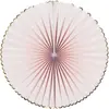 Image de Set de 3 éventails, rose pastel et or FETE-913400