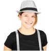 Image de Chapeau borsalino shiny argent FETE-333051