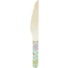 Image de Sachet de 8 couteaux en bois avec manche Shabby FETE-913SHACO