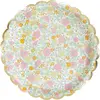 Image de Sachet de 8 assiettes festonnées 23 cm Shabby FETE-913SHAA