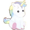 Image de Sachet de 8 cartes d'invitation Bébé licorne FETE-812526BL