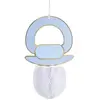 Image de Tétine alvéolée baby boy bleue FETE-502601