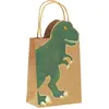 Image de Lot de 4 Sacs en papier Dino 15x20 cm FETE-913375