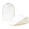 Image de Sachet de 8 ballotins boites Blanc et or FETE-913BB