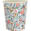 Image de Sachet de 8 Gobelets Fleuris FETE-913FLG