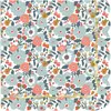 Image de Sachet de 16 serviettes Fleuries FETE-913FLS