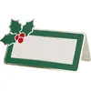 Image de Sachet de 8 marque-places Houx vert foncé FETE-913515