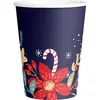 Image de Sachet de 8 gobelets Nuit de Noël bleu marine FETE-913NNG