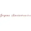 Image de Guirlande Joyeux Anniversaire Métallisée Rose gold FETE-913812