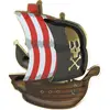 Image de Sachet de 8 Assiettes Pirate 23 cm FETE-913112