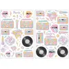Image de Sachet de 100 stickers années 90's FETE-91390ST