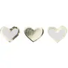 Image de Sachet de 10g de Confettis de table carton Coeur Blanc/Or FETE-913561G