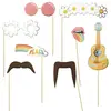 Image de Set 8 accessoires photobooth Hippy Party FETE-913PPPB