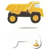 Image de Set de 8 cartons d'invitation Chantier FETE-913CC12