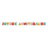 Image de Guirlande multicolore Joyeux Anniversaire 2m FETE-913613