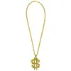 Image de Collier Dollar métal doré FETE-91237