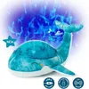 Image de Veilleuse peluche Tranquil Whale Blue (rechargeable)