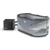 Image de Bain de récupération de glace avec refroidisseur NetSpa Järvi Noir TU SP-JRV300-CK4