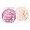 Image de Dodie Gaïa 2 Sucettes Rondes 0-6 Mois - Couleur : Rose