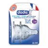 Image de Dodie initiation+ 2tétine rondes 3vitesses anti-colique débit 3 +6mois