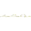 Image de Frise murale Perles et Oiseaux Gold (5 m)
