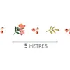 Image de Frise adhésive Fleurs printanières (5 m)