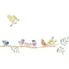 Image de Stickers Easy oiseaux (30 x 30 cm)