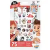 Image de Autocollants Buki Manga Multicolore 25x0,1x15,2 cm A2501557