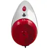 Image de Éclairage vélo à dynamo arrière sur garde-boue Spanninga 6V 170315 Rouge TU