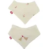 Image de Lot de 2 bavoirs bandanas Maternity Love