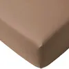 Image de Drap housse en jersey Brun (60 x 120 cm)