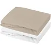 Image de Lot alèse et drap housse Blanc-Sable (70 x 140 cm)