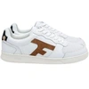Image de Baskets en cuir Faguo Hazel Blanc 41 S21CG0302-WHI47